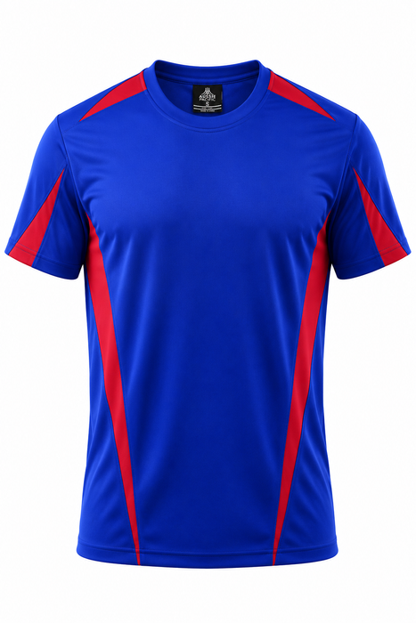 EUREKA MENS TEES - ROYAL/RED - RUNOUT