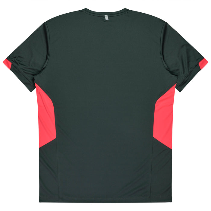 TASMAN MENS TEES - SLATE/NEON PINK - RUNOUT