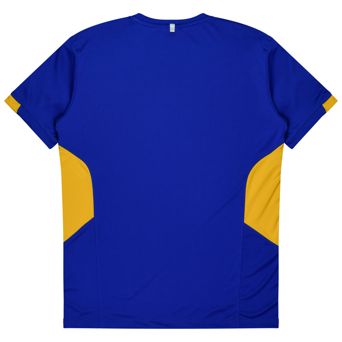 TASMAN KIDS TEES - ROYAL/GOLD - RUNOUT