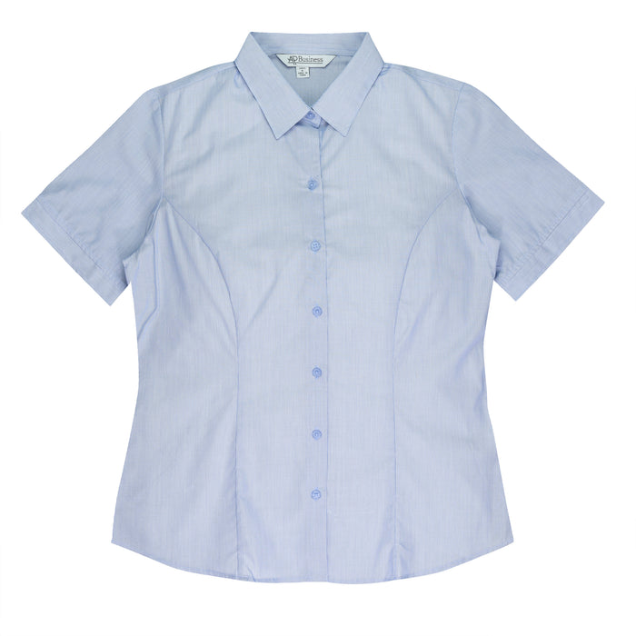BELAIR LADY SHIRT SHORT SLEEVE - SKY - RUNOUT