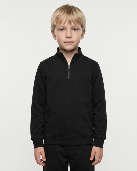 MAWSON KIDS 1/4 ZIP SWEATER - 3534