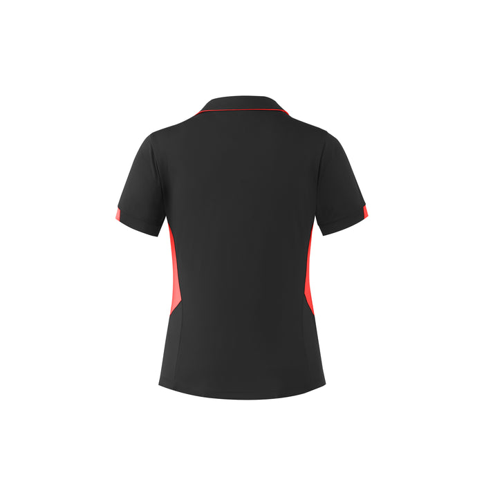 TASMAN LADY POLOS - SLATE/NEON PINK - RUNOUT