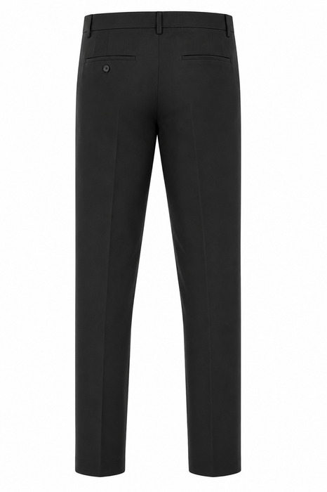 FLAT FRONT PANT MENS PANTS - CHARCOAL - RUNOUT
