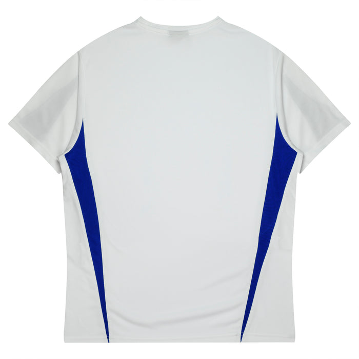 EUREKA KIDS TEES - WHITE/ROYAL - RUNOUT