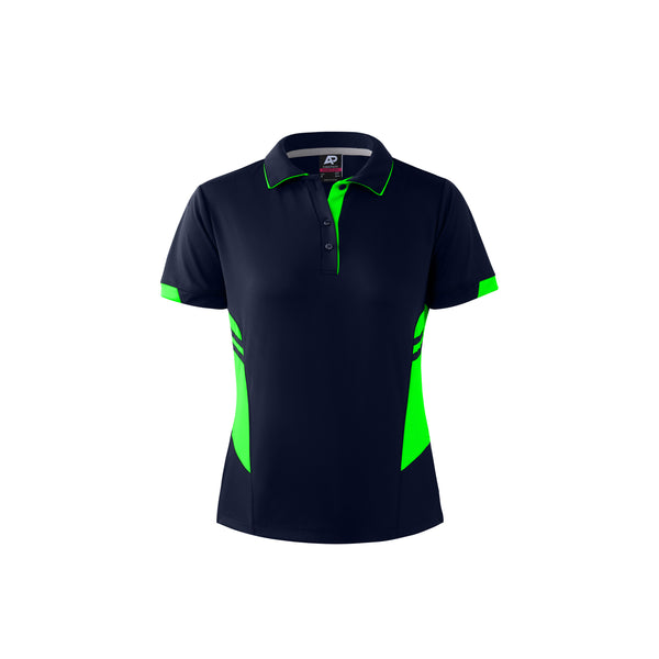NAVY/NEON GREEN