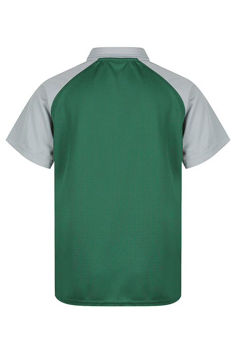 MANLY KIDS POLOS - BOTTLE/SILVER - RUNOUT