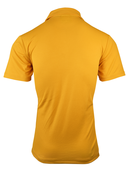 PATERSON MENS POLOS - GOLD/BLACK - RUNOUT