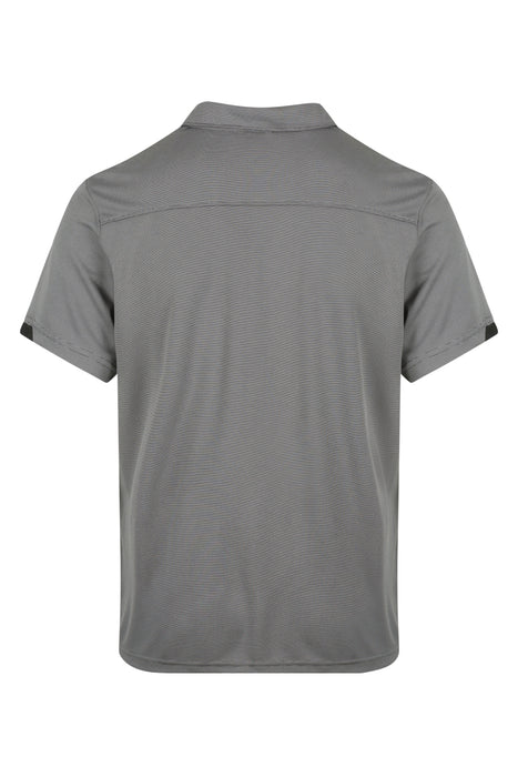 MORRIS MENS POLOS - SLATE/BLACK