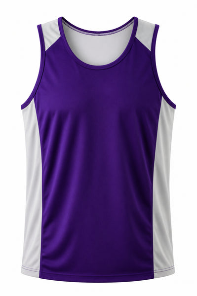 PURPLE/WHITE