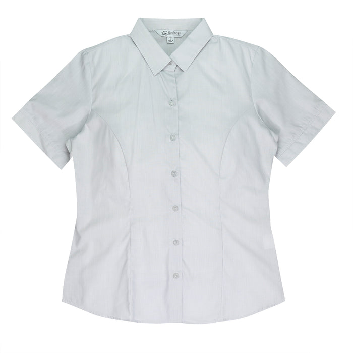 BELAIR LADY SHIRT SHORT SLEEVE - SILVER - RUNOUT