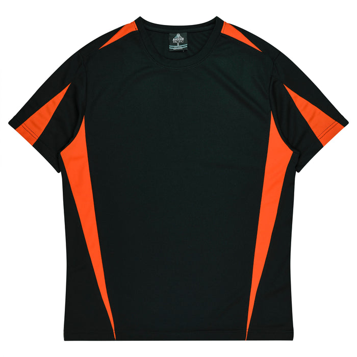 EUREKA KIDS TEES - BLACK/ORANGE - RUNOUT