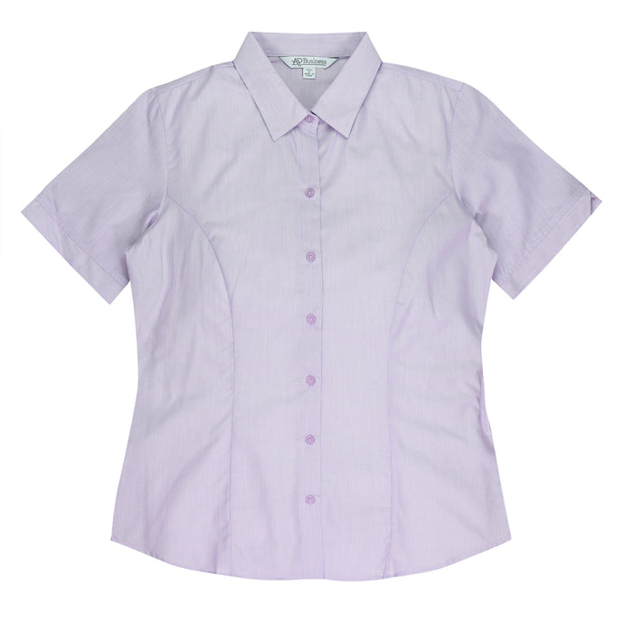 BELAIR LADY SHIRT SHORT SLEEVE - LILAC - RUNOUT