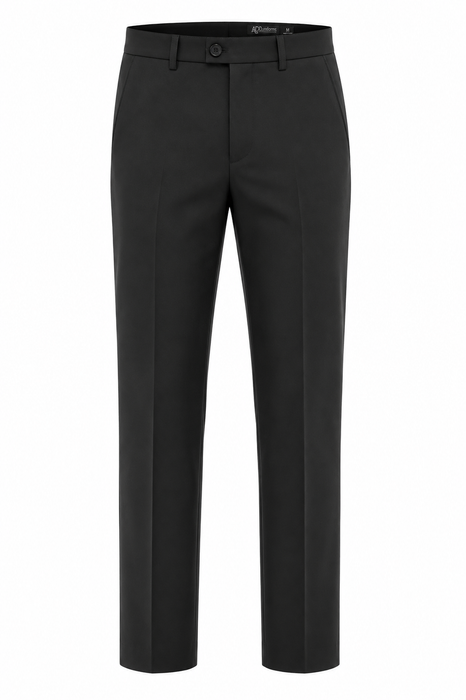 FLAT FRONT PANT MENS PANTS - CHARCOAL - RUNOUT