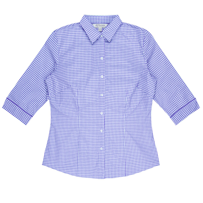 EPSOM LADY SHIRT 3/4 SLEEVE - MAUVE - RUNOUT