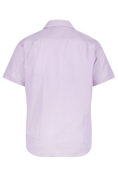 BELAIR MENS SHIRT SHORT SLEEVE - LILAC - RUNOUT