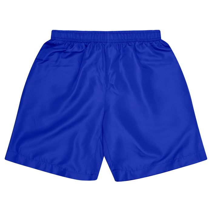 PONGEE SHORT KIDS SHORTS - ROYAL - RUNOUT