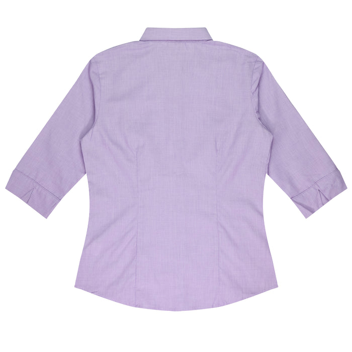 GRANGE LADY SHIRT 3/4 SLEEVE - MAUVE - RUNOUT
