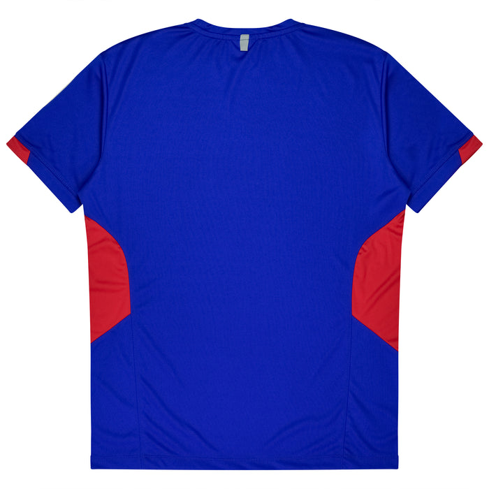 TASMAN KIDS TEES - ROYAL/RED - RUNOUT