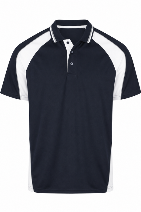 PANORAMA KIDS POLOS - NAVY/ASHE/WHITE - RUNOUT