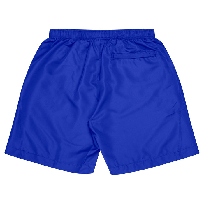 PONGEE SHORT KIDS SHORTS - ROYAL - RUNOUT