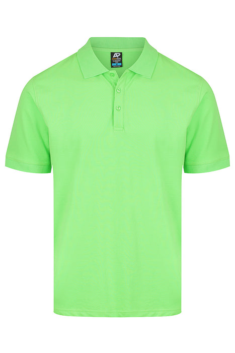 CLAREMONT MENS POLOS - APPLE - RUNOUT