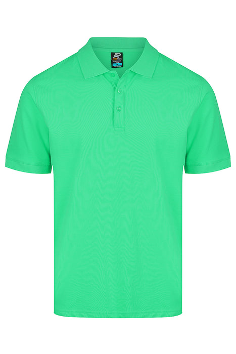 CLAREMONT MENS POLOS - KELLY GREEN - RUNOUT