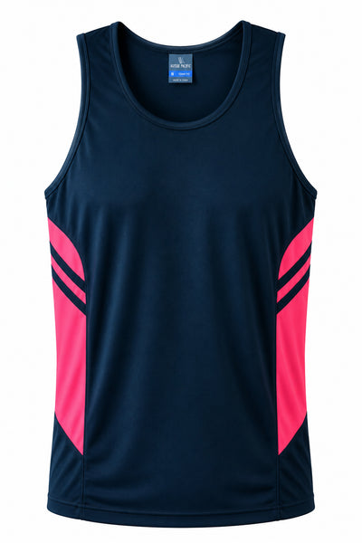 NAVY/NEON PINK