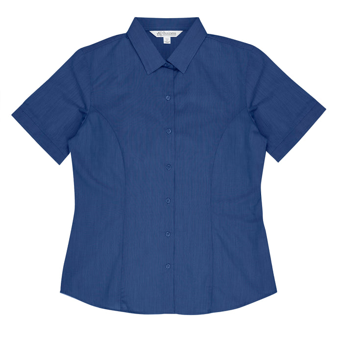 BELAIR LADY SHIRT SHORT SLEEVE - NAVY - RUNOUT
