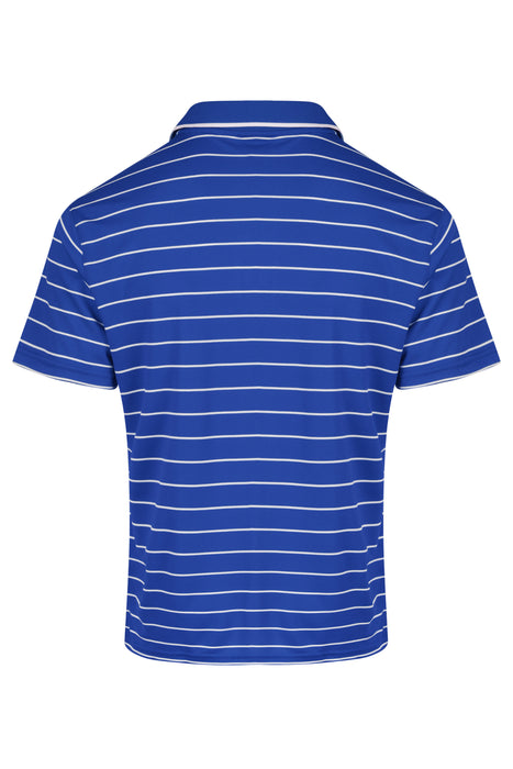 VAUCLUSE MENS POLOS - ROYAL/WHITE - RUNOUT