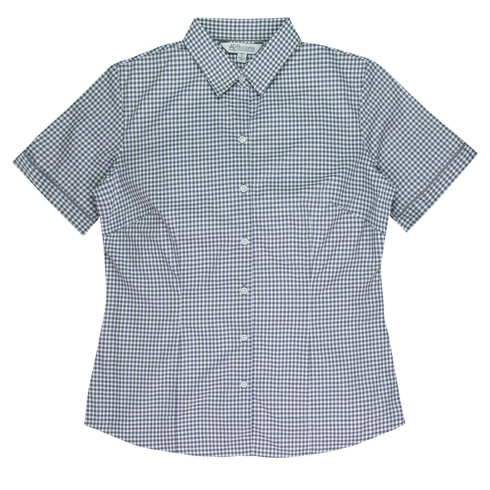EPSOM LADY SHIRT SHORT SLEEVE - SLATE - RUNOUT
