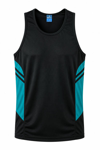 BLACK/TEAL
