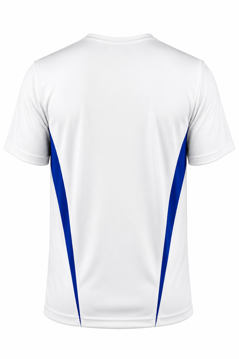 EUREKA KIDS TEES - WHITE/ROYAL - RUNOUT