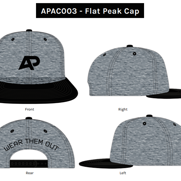 Flat Peak Cap