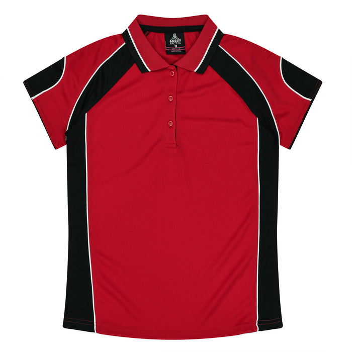 MURRAY LADY POLOS - RED/BLACK
