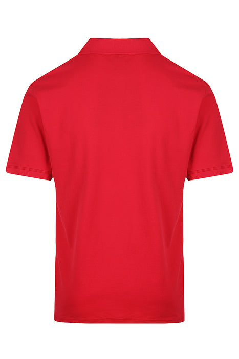 CLAREMONT MENS POLOS - RED