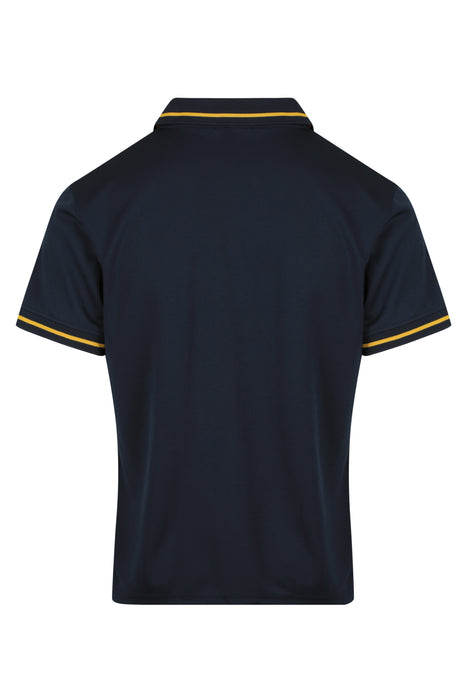COTTESLOE MENS POLOS - NAVY/GOLD