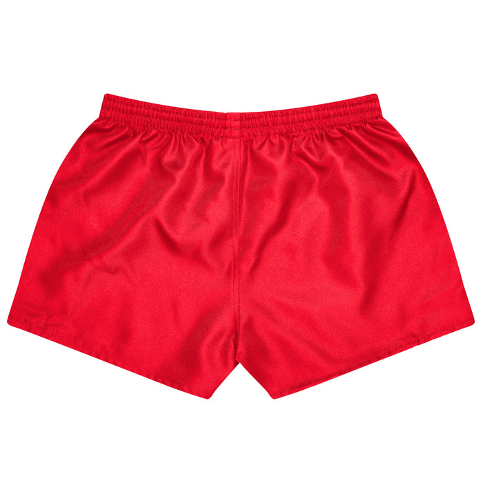 RUGBY KIDS SHORTS - RED