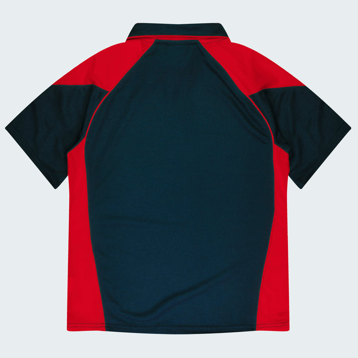PREMIER LADY POLOS - NAVY/RED