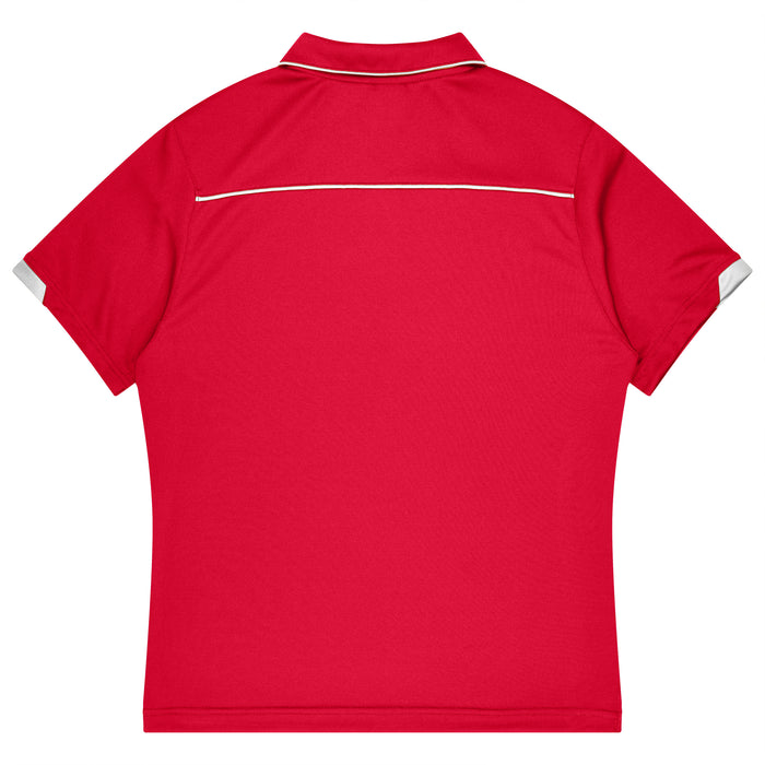 CURRUMBIN KIDS POLOS - RED/WHITE