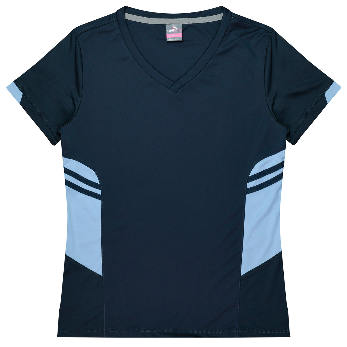 TASMAN LADY TEES - BLACK/GOLD