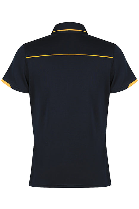 CURRUMBIN LADY POLOS - NAVY/GOLD