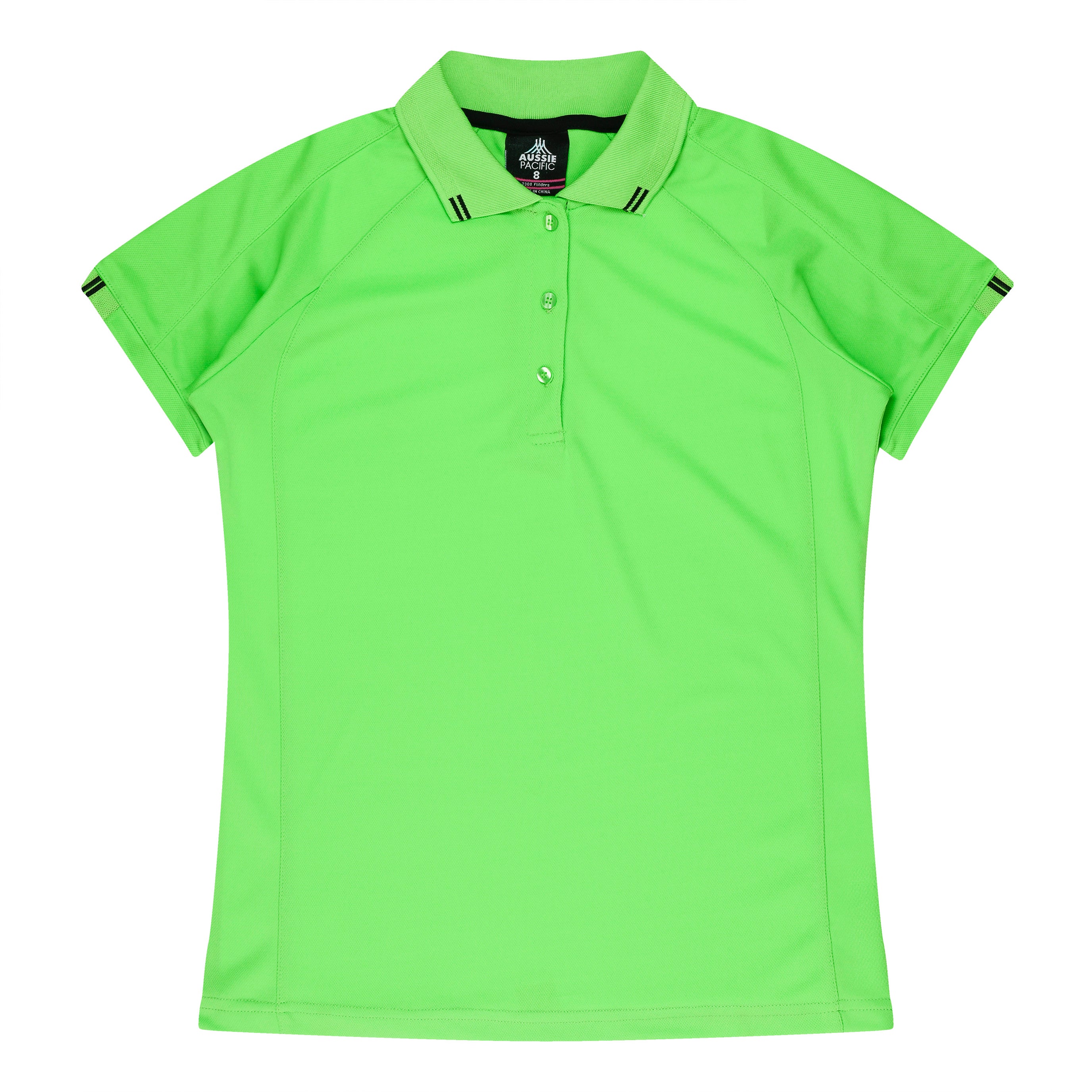 FLINDERS LADY POLOS - WHITE/BLACK main image 0