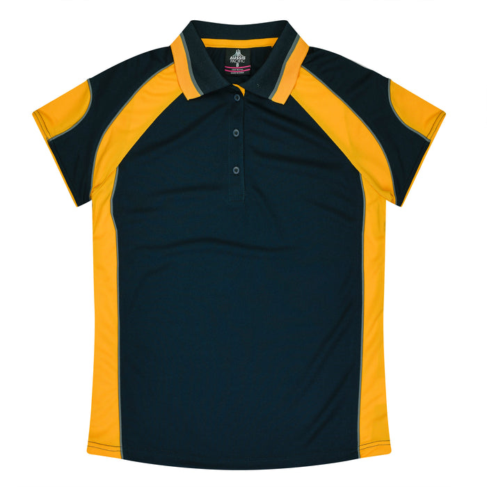 MURRAY LADY POLOS - NAVY/GOLD