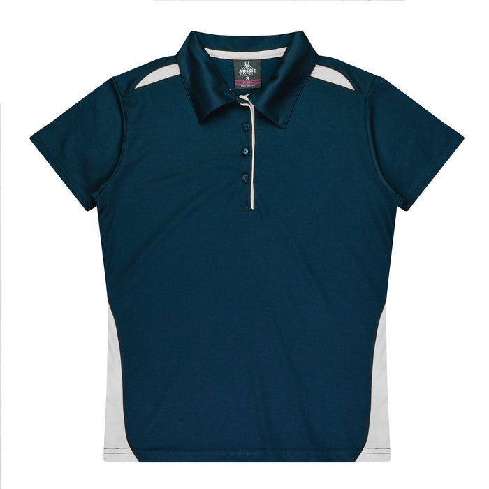 PATERSON LADY POLOS - NAVY/WHITE