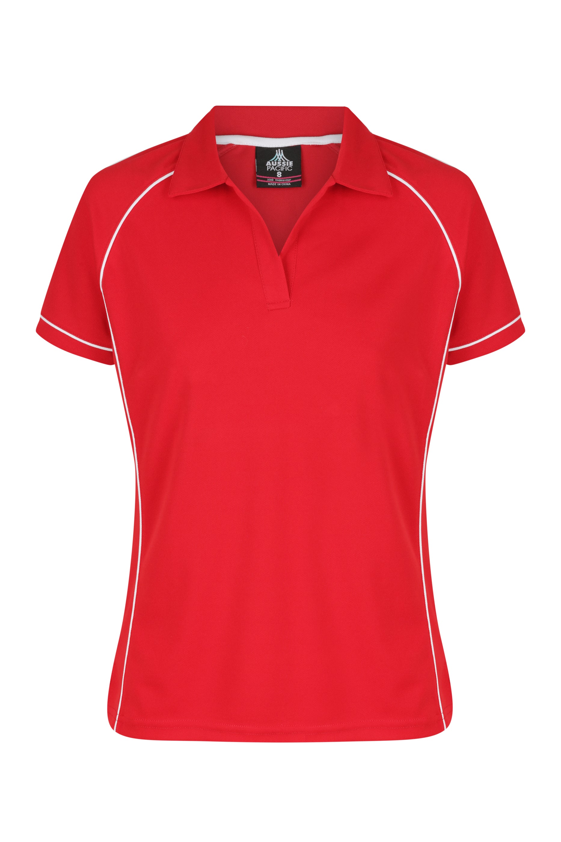 ENDEAVOUR LADY POLOS - PURPLE/WHITE main image 1