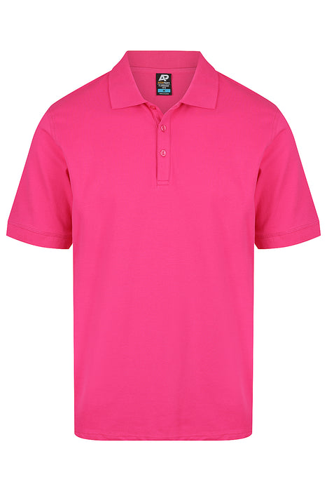 CLAREMONT MENS POLOS - PINK