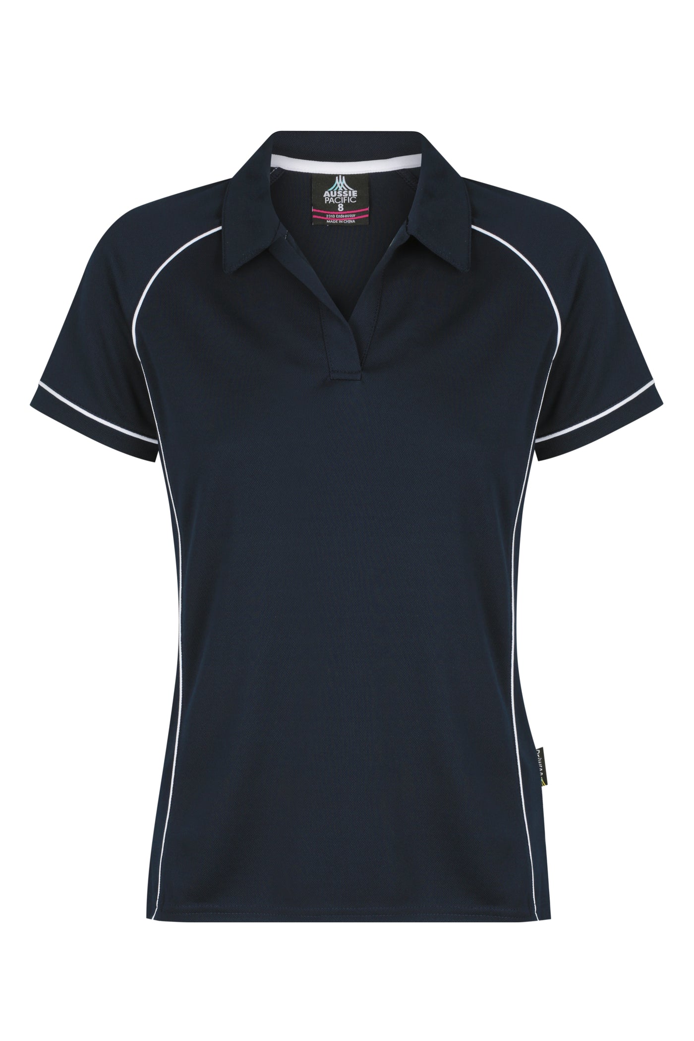 ENDEAVOUR LADY POLOS - BLACK/RED